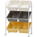 送料無料!!【不二貿易】不二貿易 キッズラック color 6マス BN99 メーカー直送 代引不可 北海道沖縄離島不可【smtb-u】
