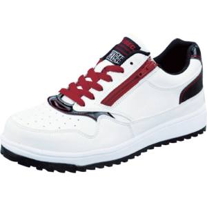 【ジーベック XEBEC】ジーベック 85518 ZIPアップ 耐滑 セフティシューズ ホワイト 26.5cm 85118-32-265