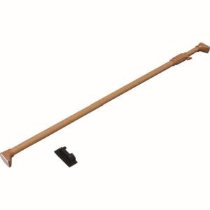 【アイリスオーヤマ】アイリスオーヤマ H-MNPJ-190 木調強力伸縮棒 ダークブラウン 226252