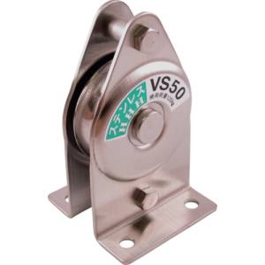 【スリーエッチ HHH】スリーエッチ VS50 ステンレス固定滑車たて型一車 HHH