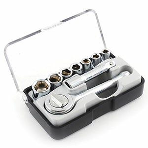 【E-Value】E-Value ETS-209 1/4ソケットレンチセット