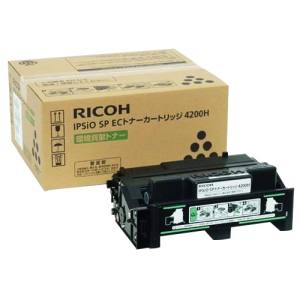 【リコー RICOH】リコー 308637 IPSiO SP ECトナーカートリッジ 4200H