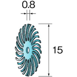 【ミニター ミニモ Minimo】ミニター ミニモ NA3503 ラバーブラシ 400 φ15 20個入