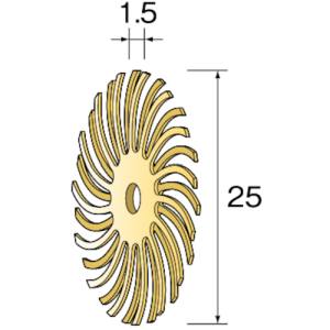 【ミニター ミニモ Minimo】ミニター ミニモ NA3553 ラバーブラシ 80 φ25 20個入