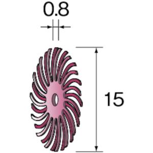 【ミニター ミニモ Minimo】ミニター ミニモ NA3502 ラバーブラシ 220 φ15 20個入