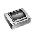 【パナソニック panasonic】パナソニック DS4912 2個用スイッチボックスカバー付