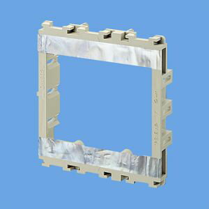 【パナソニック panasonic】パナソニック DM802U 配管取付枠2個用H23アダプタ式