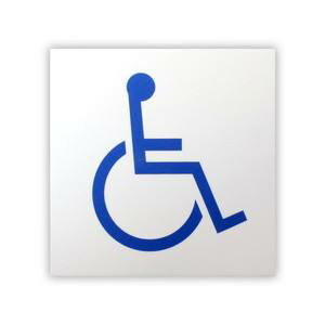 【光】光 KMP1661-3 片面マット白 身障者マーク