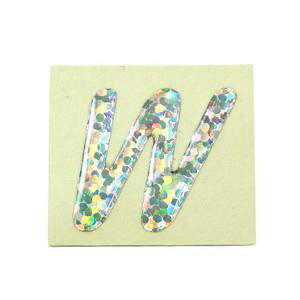 【光】光 FM20-W ホログラム文字 W