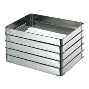 【大屋金属】CLO 18-8 餃子 バット 大 50 クローバー 大屋金属