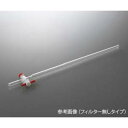 【アズワン AS ONE】アズワン 4-2666-03 クロマトグラフ管 摺合無し PTFEコックタイプ φ26mm(4)
