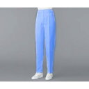 【アズワン AS ONE】アズワン 2-8304-16 無塵衣AS305B 女性用パンツ 腰裏付 ブルー 4L(4)