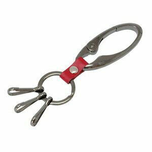 【大一鋼業】マーキー CK-2 カラビナキーホルダー ブラックニッケル 1個入 大一鋼業 MARKEY