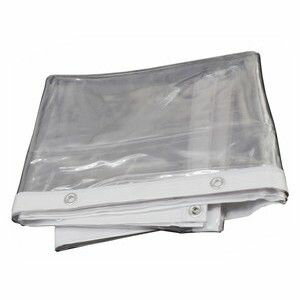 【日中製作所】日中製作所 HE-030B-B ビニールカーテン防炎 2.0×2.7 四面ハトメ