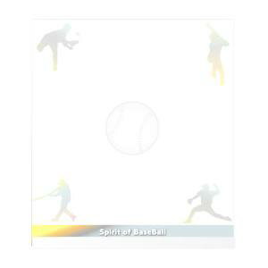 【ユニックス UNIX　】ユニックス サイン用色紙 野球1 FD1301