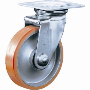 【イノアック INOAC】イノアック P-75WJ 中荷重用キャスター ログラン 旋回金具付 Φ75