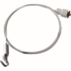 【ニッサチェイン】ニッサチェイン Y-421 天井用 ワイヤーセット 1.5M フックタイプ