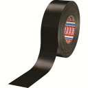 【テサテープ tesa】tesa 4651-25-25-B 補修用布テープ 黒 25mmx25m テサテープ