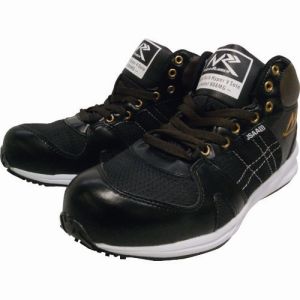 【日進ゴム】日進 V906MG プロテクティブスニーカーミドルカット ブラック 26.0cm V906MG-BK-26.0