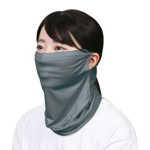 【アーテック ArTec】アーテック UVフェイスカバーマスク瞬冷 ブルーグレ— 51194