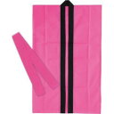 【アーテック ArTec】アーテック ロングハッピ不織布 桃 S ハチマキ付 1171