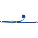 【テザック TESAC】TESAC R50KAE010-AE050A ラッシングベルト ベルト荷締機ラチェットバックル式両端ナローフック付 テザック(4)