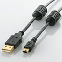 yGR(ELECOM)zUSB2.0P[u/A-miniB^Cv/tFCgRAt/5m/ubN U2C-MF50BK