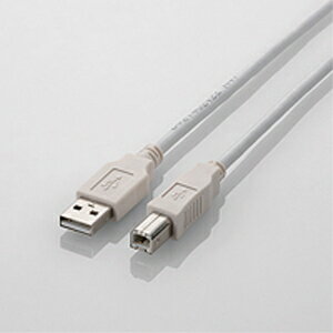 ڥ쥳(ELECOM)USB2.0֥/A-B/Ρޥ/5m/ۥ磻 U2C-BN50WH