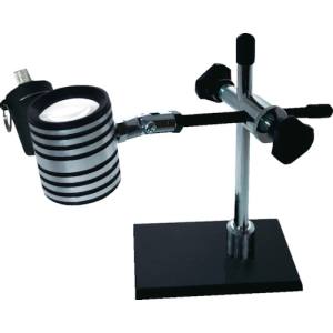 【京葉光器 リーフ LEAF】リーフ STA-16S/LED LEDライト付スタンドルーペ 16x 京葉光器