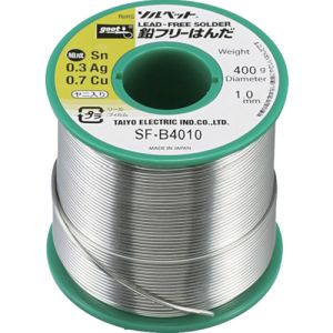 【太洋電機 グット goot】グット SF-B4010 低銀仕様 鉛フリー はんだ 400g Φ1.0mm goot 太洋電機