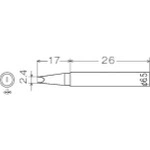 グット PX-60RT-2.4D 替こて先 RX7/PX5 6/CXR3 4系用 goot 太洋電機