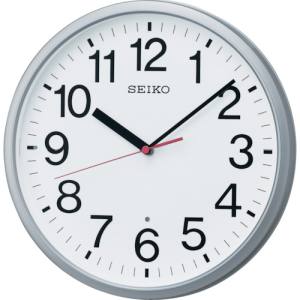 【セイコー SEIKO】セイコー KX230S 電波掛時計 直径305×45 P枠 銀色メタリック