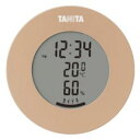 【タニタ TANITA】タニタ TT-585 デジタル温湿度計 ライトブラウン TANITA