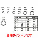 【ヤリエ YARIE】ヤリエ 806 スプリットリング シルバー45Lb 4号