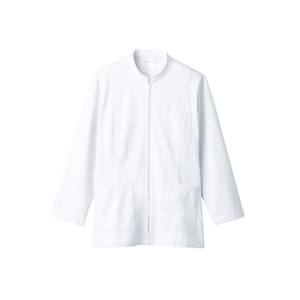 【住商モンブラン】住商モンブラン 72-981 ケーシー メンズ 長袖 白 Lサイズ