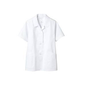 【住商モンブラン】住商モンブラン 1-002 調理衣 レディス 半袖 白 L レディス