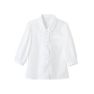 【住商モンブラン】住商モンブラン BS2101-2 ブラウス レディス 7分袖 白 15 レディス