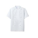 【住商モンブラン】住商モンブラン RT6622-2 コックコート 兼用 半袖 白 3L 男女兼用