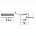 【白光 HAKKO】白光 T12-1402 スパチュラ T12シリーズ交換こて先 HAKKO(4)
