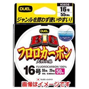 【デュエル DUEL】デュエル BIG フロロカーボン 50m 2号