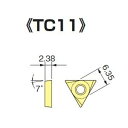 BIG DAISHOWA TCGT110202ELM T2500F CKボーリングシステム スローアウェイチップ TC11 10個 メーカー直送 代引不可 北海道沖縄離島不可