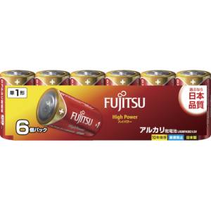 【富士通】富士通 LR20FH 6S アルカリ単1 6個 HighPower 【富士通】富士通 LR20FH 6S アルカリ単1 6個 HighPower