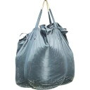 【旭産業 アサヒ】旭産業 110314 コンテナバッグ 丸型 水切りメッシュタイプ 排出口なし 黒 1000kgタイプ メーカー直送 代引不可 沖縄離島不可