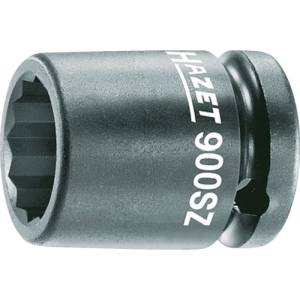 【ハゼット HAZET】HAZET 900SZ-13 インパクト用12ポイントソケットレンチ 12角 差込角12.7mm 対辺13mm ハゼット