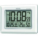 【セイコー SEIKO】セイコー SQ424W 温湿度計付き 掛置兼用 電波時計(2)