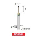 ミニター ミニモ BC1681 超硬カッター スパイラルチップブレーカーカット φ1