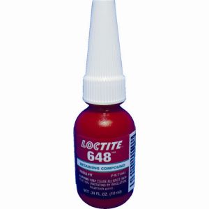 【ロックタイト LOCTITE】ロックタイト 648-10 はめ合い用接着剤 648 10ml 耐熱用