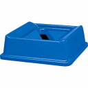 【ラバーメイド Rubbermaid】ラバーメイド 279465 アンタッチャブルスクエアコンテナ用フタ ペーパー廃棄用 132.5 メーカー直送 代引不可 沖縄離島不可(3)