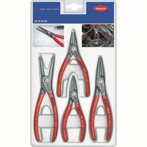 楽天あきばお〜楽天市場支店【クニペックスツールズ KNIPEX】KNIPEX 002003SB 4本組 スナップリングプライヤー クニペックスツールズ