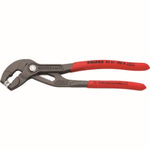 【クニペックスツールズ KNIPEX】KNIPEX 8551-180A スプリングホースクリッププライヤー クニペックスツールズ